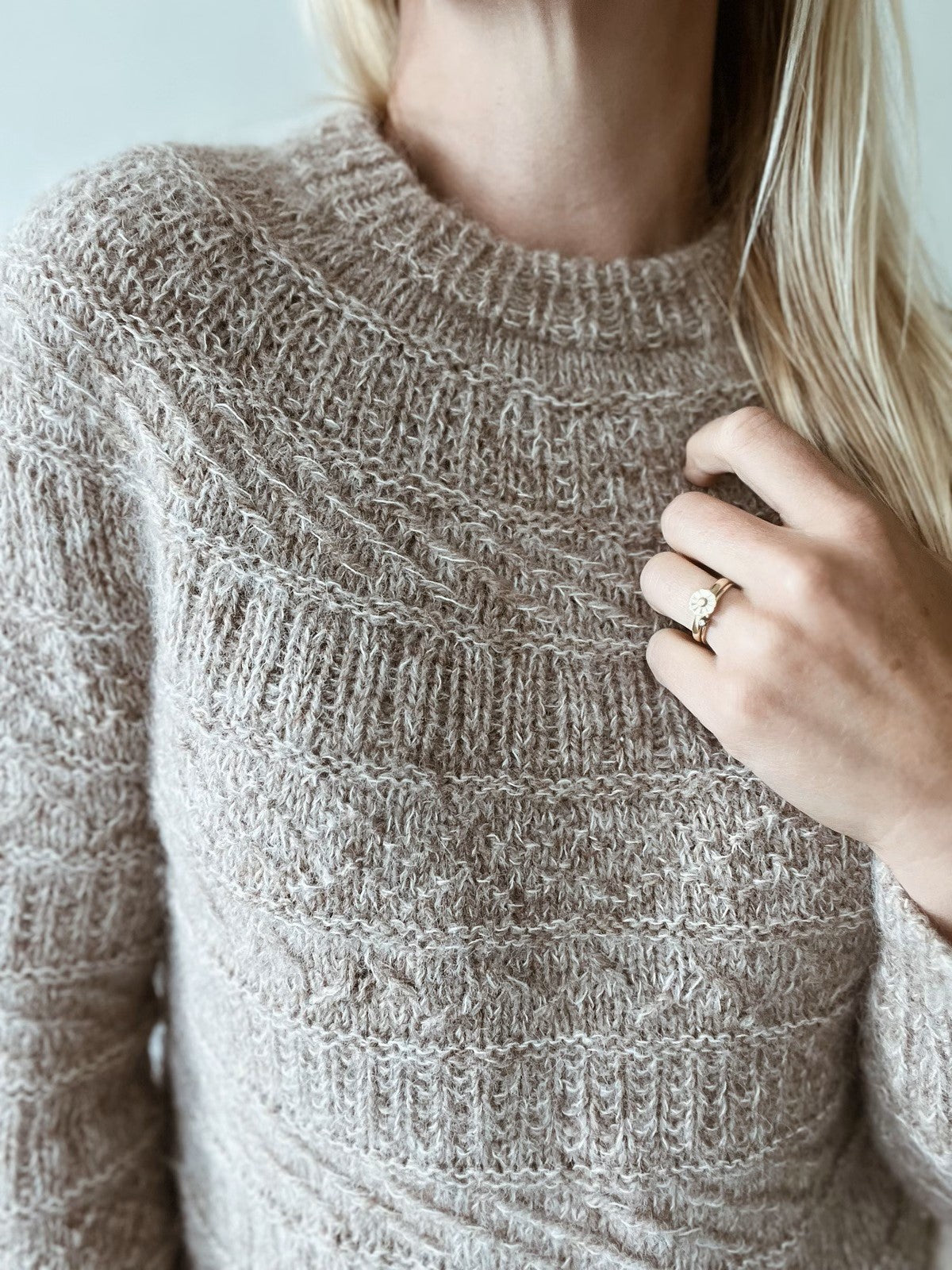 Ditte Sweater trykt opskrift